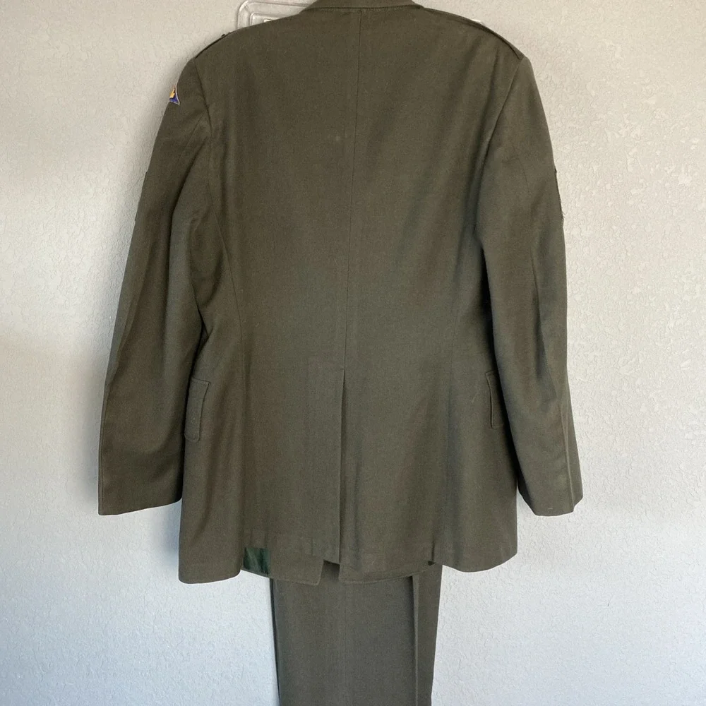 Vintage US‎ ARMY Class A Dress Uniform 38R w/pants 33x34